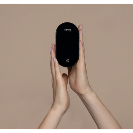 Lionelo - Pompa de san Fidi Go, Functie de masaj, Autonomie pana la 90 min, Afisaj LED, Cu accesorii, Gri Pal [19]