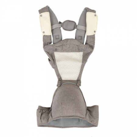 Marsupiu multifunctional pentru copii, 0-35 luni, Ecotoys J-BC1601 - Gri [5]