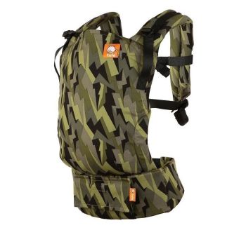 Portbebe - Marsupiu Tula Free-to-Grow Black Lightning - Baby Tula