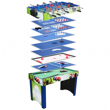 Masute de joaca copii - Masa de Jocuri 13-in-1 WORKER Supertable II
