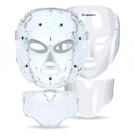 Aparate Vibromasaj si accesorii masaj - Masca Fata/Gat Therapie cu Lumini inSPORTline Hilmann