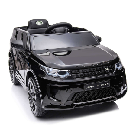 Masinuta electrica Chipolino SUV Land Rover Discovery cu scaun din piele si roti EVA black [14]