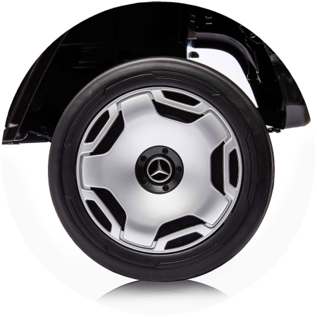 Masinuta electrica Chipolino SUV Mercedes EQG cu scaun din piele si roti EVA black [8]