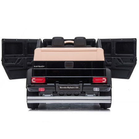 Masinuta electrica Chipolino SUV Mercedes Maybach G650 cu scaun din piele si roti EVA [5]