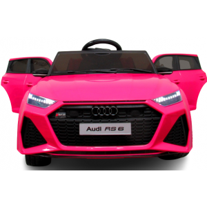 Masinuta electrica cu telecomanda Audi RS6 R-Sport - Roz [2]