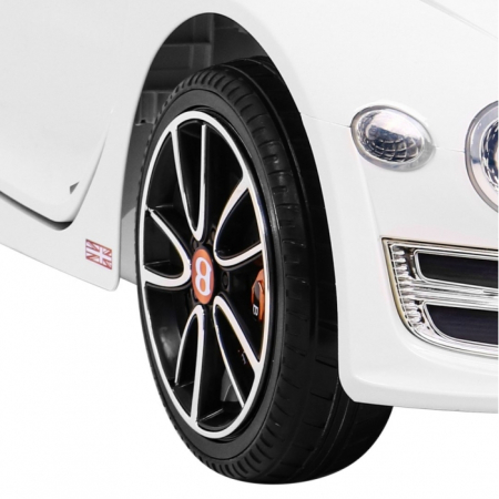 Masinuta electrica cu telecomanda BENTLEY EXP 12, roti EVA, scaun tapitat, 107x59x44 cm, putere 24V - Alb [13]