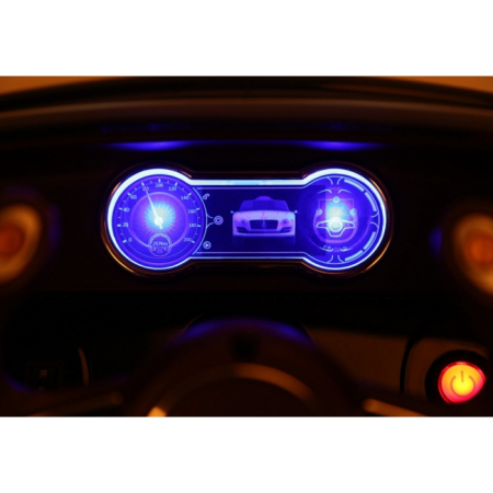 Masinuta electrica cu telecomanda BENTLEY EXP 12, roti EVA, scaun tapitat, 107x59x44 cm, putere 24V - Alb [18]