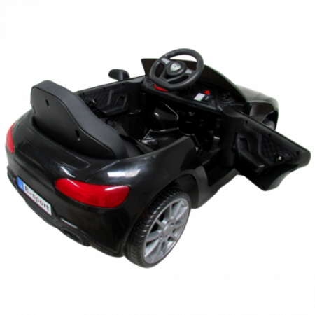 Masinuta electrica cu telecomanda, copii 1-4 ani, scaun din piele, Cabrio B4 628 R-Sport - Negru [3]