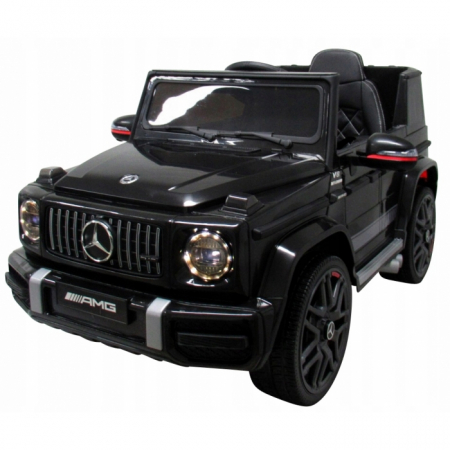 Masinute si motociclete electrice - Masinuta electrica cu telecomanda, roti EVA, scaun piele Mercedes G63