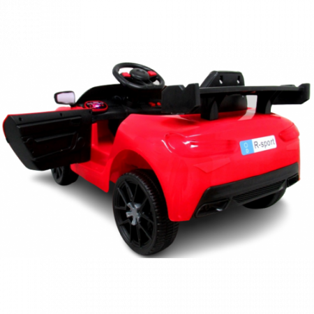 Masinuta electrica cu telecomanda si functie de balansare Cabrio A1 R-Sport - Rosu (varsta 1-4 ani) [3]