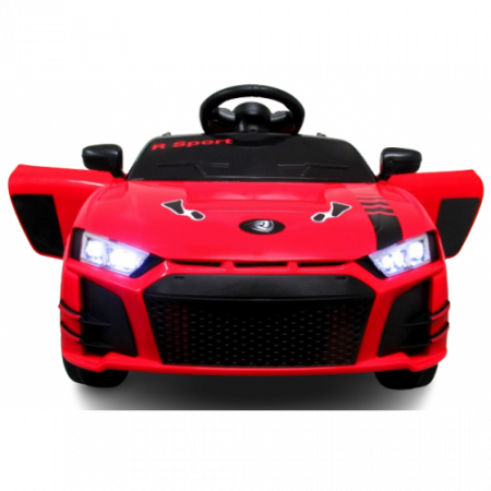 Masinuta electrica cu telecomanda si functie de balansare Cabrio A1 R-Sport - Rosu (varsta 1-4 ani) [1]