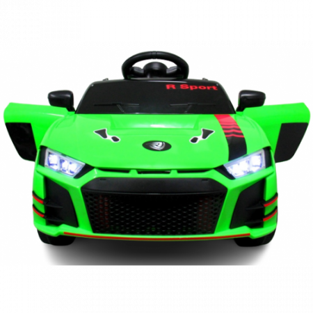 Masinuta electrica cu telecomanda si functie de balansare Cabrio A1 R-Sport - Verde (varsta 1-4 ani) [1]