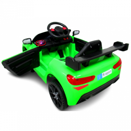 Masinuta electrica cu telecomanda si functie de balansare Cabrio A1 R-Sport - Verde (varsta 1-4 ani) [3]