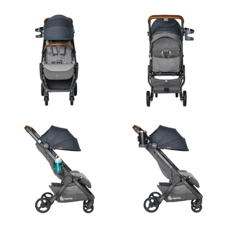 Metro+ Carucior Compact Deluxe Ergobaby London Grey [3]