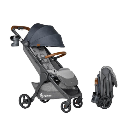 Carucioare copii - Metro+ Carucior Compact Deluxe Ergobaby London Grey