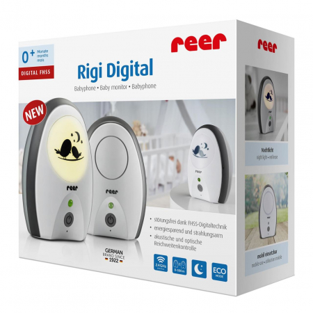 Interfoane bebelusi - Monitor digital pentru bebelusi Rigi Digital Reer 50070