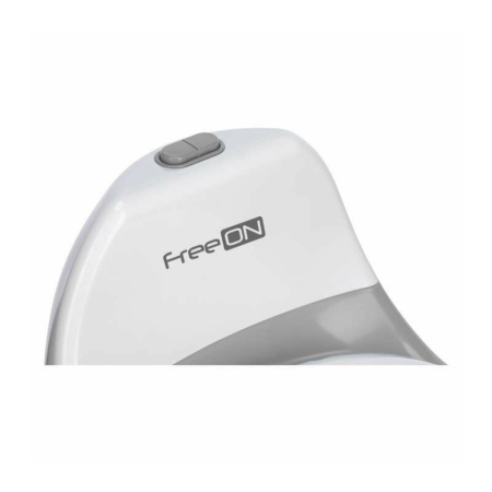 Olita educativa, FreeON, Trainer, Minitoaleta, cu spatiu pentru hartie/servetele, cu sunet realist de tras apa, Pana la 25 kg, 3 ani+, White/Grey [5]