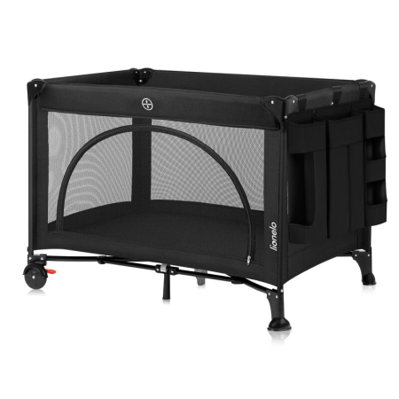 Organizator multifunctional, Lionelo, Sidepocket L, 58x11x58 cm, 3 parti independente cu multiple buzunare, Universal, Constructie ranforsata, Negru [3]