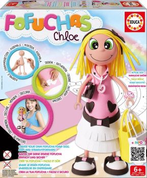 Papusi si cele necesare - Papusa Fofuchas Chloe - Educa
