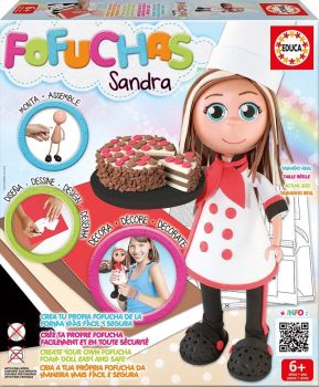 Papusi si cele necesare - Papusa Fofuchas Sandra - Educa