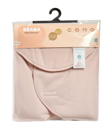 Lenjerii patuturi - Paturica de infasat BabyNomade 0-6 luni Dusty Rose