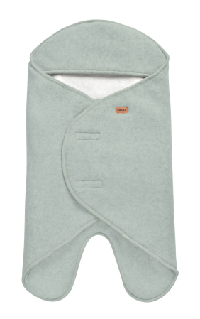 Paturica de infasat BabyNomade 0-6 luni Sage Green [5]