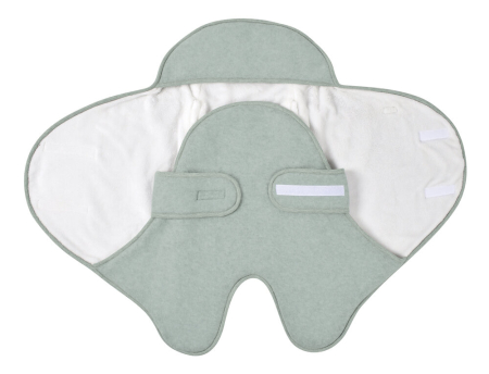Paturica de infasat BabyNomade 0-6 luni Sage Green [6]