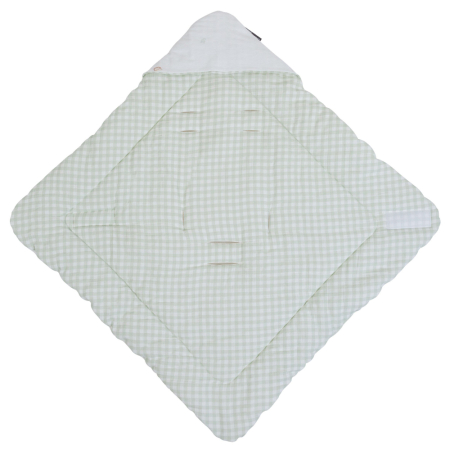 Paturica de infasat Childhome 75x75 cm Jerse Tetra Verde [2]