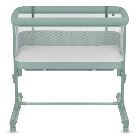 Patut co-sleeper Lionelo Aurora 3 in 1 cu leganare si setare unghiulara cu saltea cu densitate T25 si geanta transport [8]