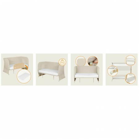Patut co-sleeper Lionelo Thomi Plus 5 in 1 Multifunctional [45]
