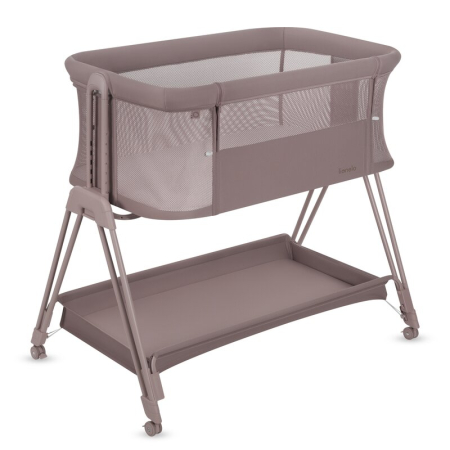 Patut co-sleeper Luna 2 in 1 cu setare unghiulara si roti - Lionelo [6]