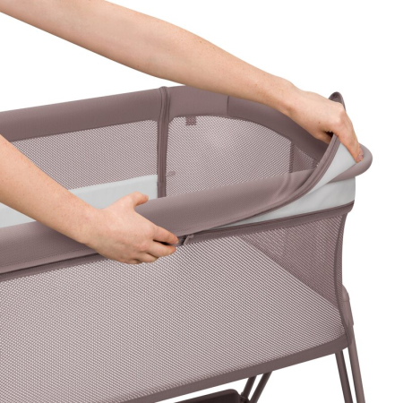 Patut co-sleeper Luna 2 in 1 cu setare unghiulara si roti - Lionelo [10]