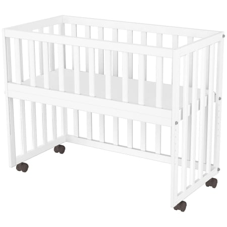 Patuturi lemn 120 x 60 cm fara sertar - Patut copii din lemn co-sleeper Hubners Matei 94x46 cm alb