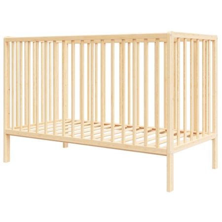 Patuturi lemn 120 x 60 cm fara sertar - Patut copii din lemn Dominic 120x60 cm natur