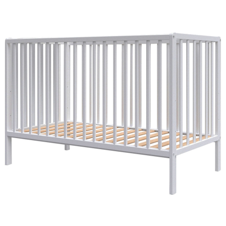 Patuturi lemn 120 x 60 cm fara sertar - Patut copii din lemn Hubners Dominic 120x60 cm alb