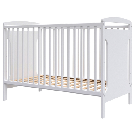 Patuturi lemn 120 x 60 cm fara sertar - Patut copii din lemn Hubners Karly 120x60 cm alb