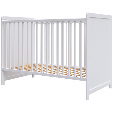 Patuturi lemn 120 x 60 cm fara sertar - Patut copii din lemn Hubners Paula 120x60 alb