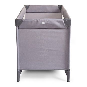 Patut de calatorie gri cu 2 nivele 60x120cm - Childhome [1]