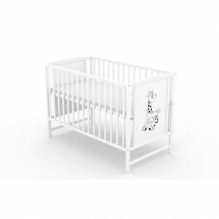 Patuturi lemn 120 x 60 cm fara sertar - Patut fara sertar VESSANTI BERTA GIRAFA - Alb