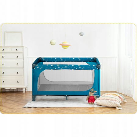 Patut pliabil 125 x 65 x 78 cm Ricokids RK-240 - Bleumarin [8]