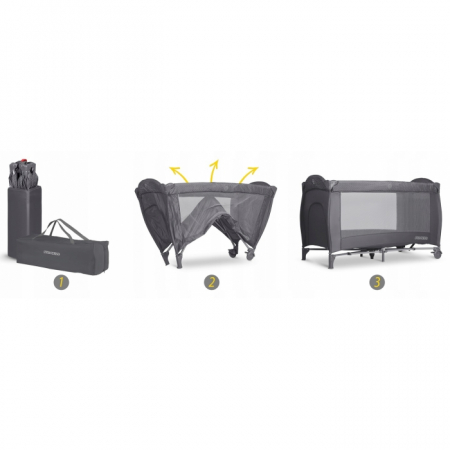 Patut pliabil Ricokids RK-242 Antracit  [1]