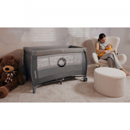 Patut pliant cu doua nivele Stefi Plus 120x60 cm Lionelo [21]