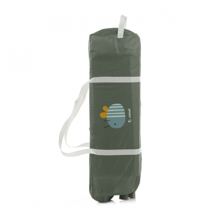 Patut pliant Jane Duo Level cu roti cu arcada cu jucarii Botanic [5]