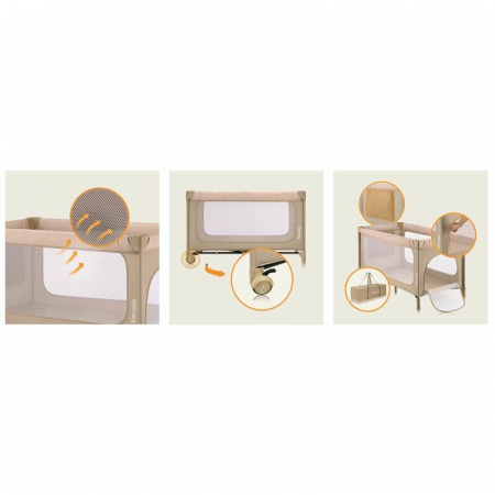 Patut pliant Lionelo Jasmin Easy Fold pana la 15 kg [28]