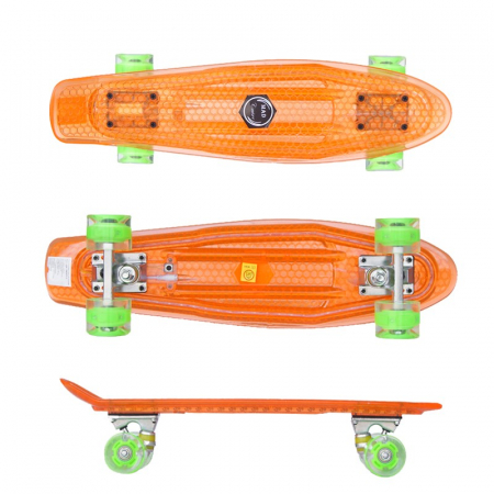 Penny board Mad Cruiser Full LED ABEC 7-oranj - Sportmann [2]