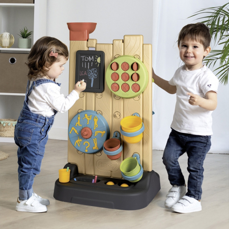 Perete de activitati Smoby Life 6 in 1 cu 29 accesorii [4]