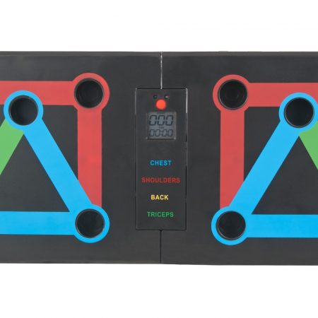 Placa cu manere pentru flotari si cronometru Sportmann Strong Plus [9]