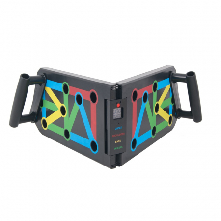 Placa cu manere pentru flotari si cronometru Sportmann Strong Plus [7]