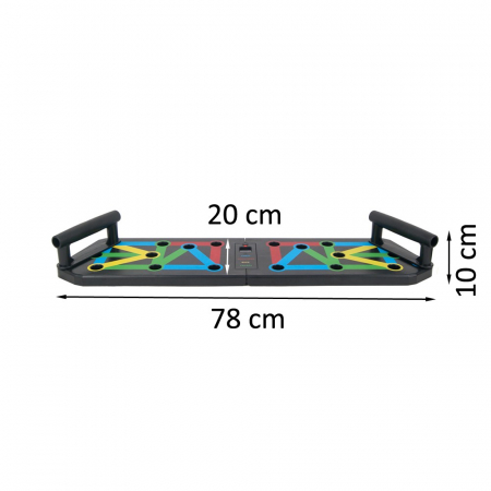 Placa cu manere pentru flotari si cronometru Sportmann Strong Plus [1]