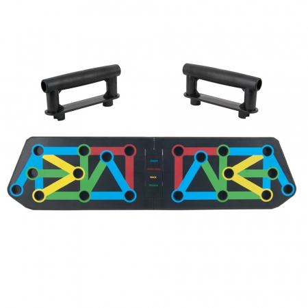 Bare - Discuri - Greutati - Placa cu manere pentru flotari Sportmann Strong